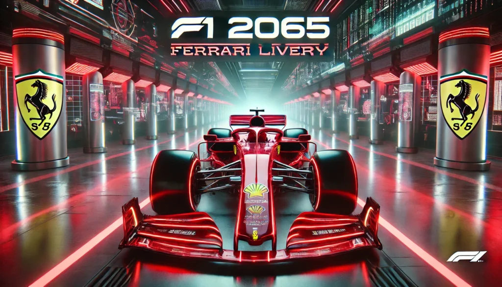 F1 2065 Ferrari Livery