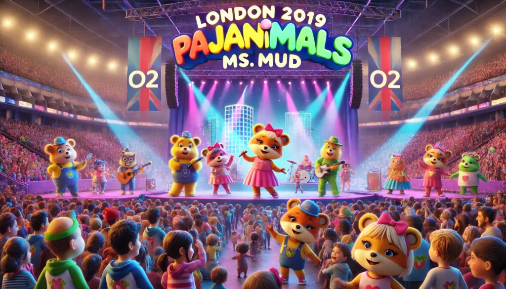 London O2 2019 MS Mud Pajanimals