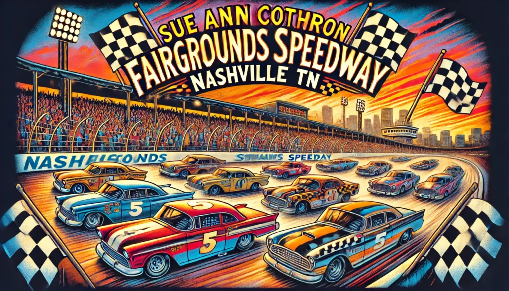 Sue Ann Cothron Fairgrounds Speedway Nashville TN