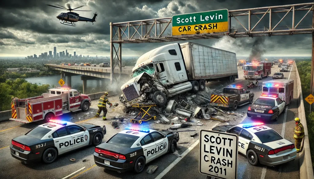 scott levin car crash 2011