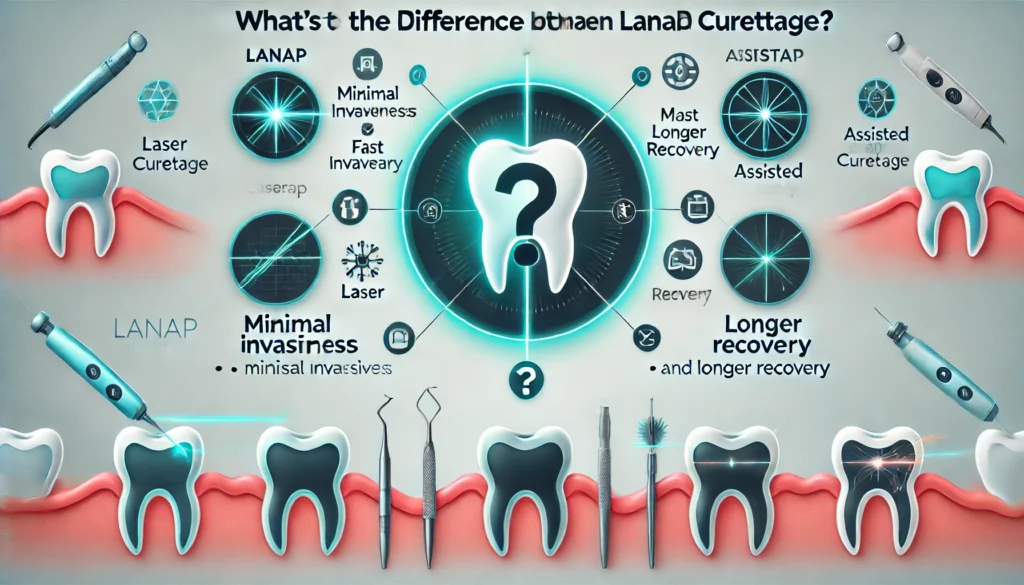 whats the difference between lanap and assisted courage